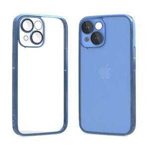 Chrome Electroplated Hard & Clear Back Case iPhone 13 Series